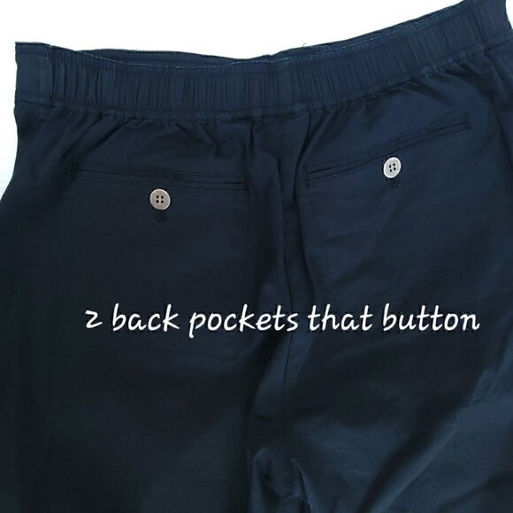 Chico’s Women's Black Cotton Blend Capri Pants Size 0 = US Size 4 (See Last Pic) - Picture 4 of 11